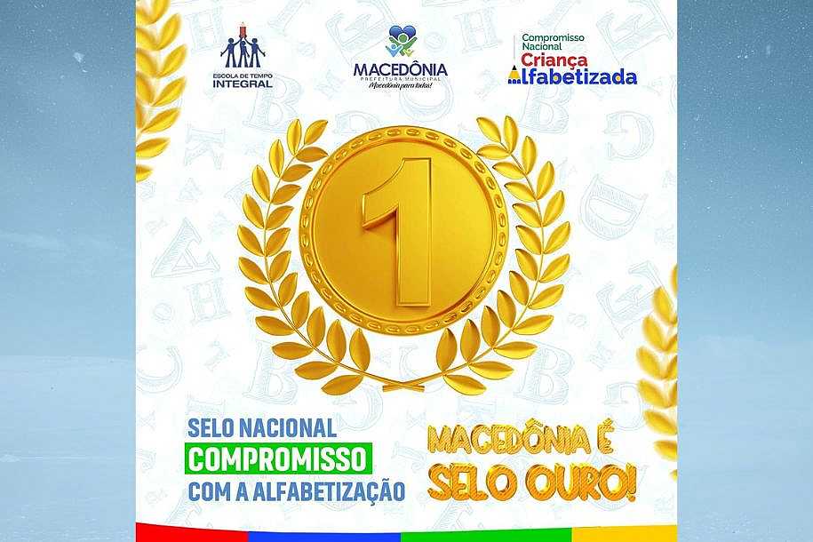 Macedônia é Reconhecida com Selo Ouro no Compromisso Nacional com a Alfabetização