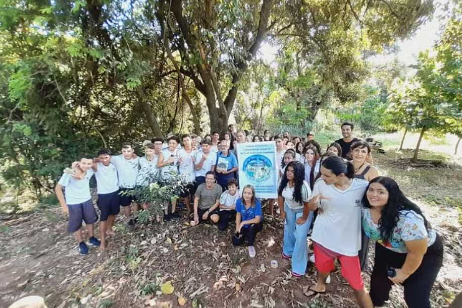 Dia Mundial do Meio Ambiente: alunos de escola pública instalam colmeia às margens de córrego em Rio Preto