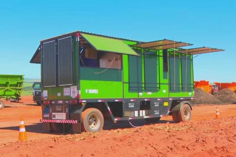 Trabalhadores rurais do oeste paulista ganham área de vivência com energia solar