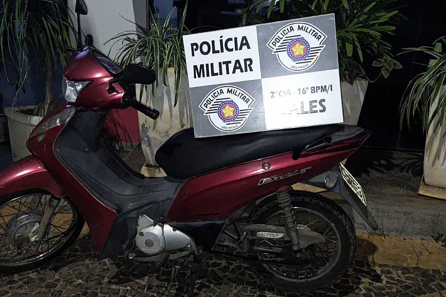 Polícia Militar de Jales Prende Autor de Furto de Moto