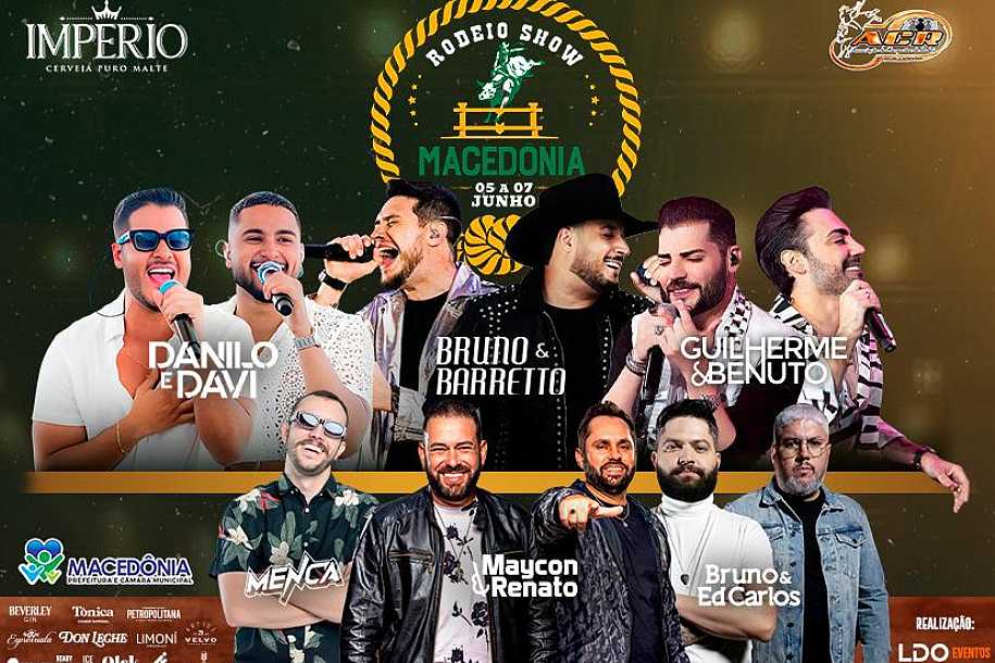 Rodeio Show de Macedônia ganha força regional e já registra alta procura por camarotes e balada