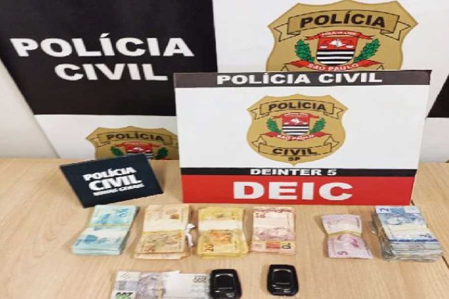 Polícia Civil de Minas com apoio da DEIC de Rio Preto faz operação ”Lucro Sujo”