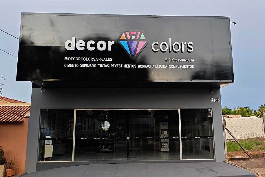 Decor Colors, franquia de tintas que mais cresce no Brasil, chega a Jales e oferece sofisticação e qualidade