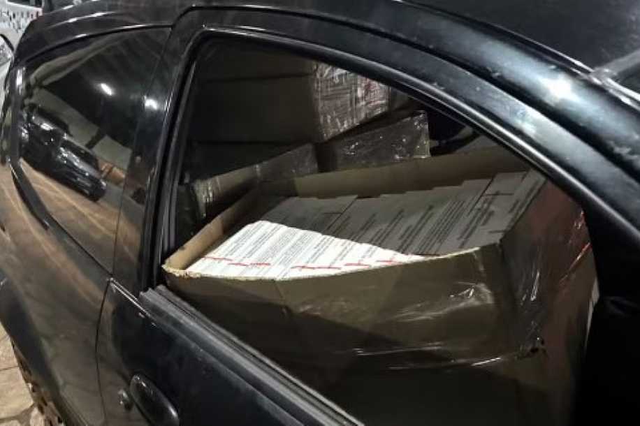 Trio é preso e 10 veículos carregados com mercadorias contrabandeadas são apreendidos em Jales
