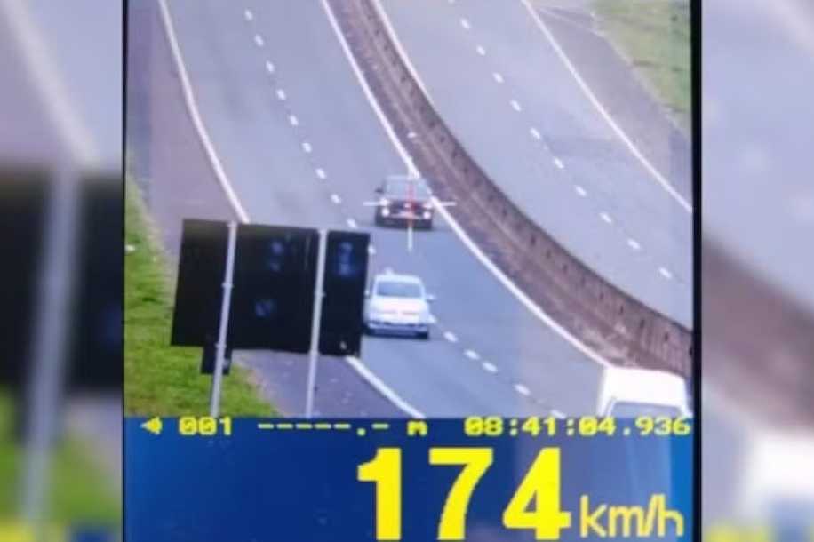 Polícia flagra motorista a 174 km/h em rodovia com velocidade permitida de 90 km/h em Birigui