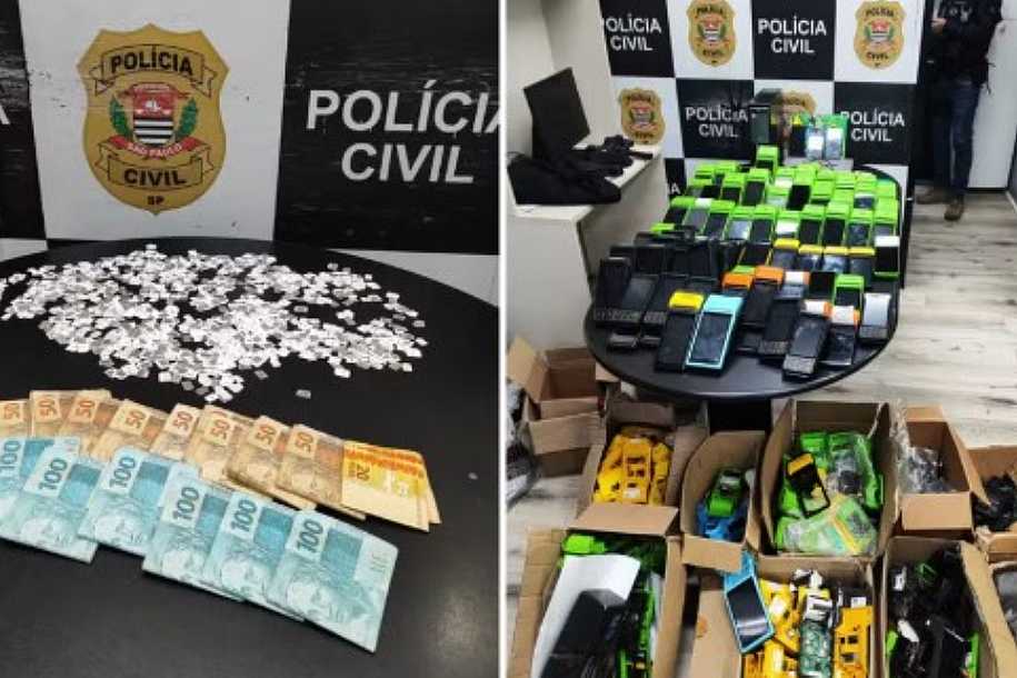 Operação policial combate fraudes, associação criminosa e lavagem de dinheiro envolvendo desvio de máquinas de cartão em SP e RJ