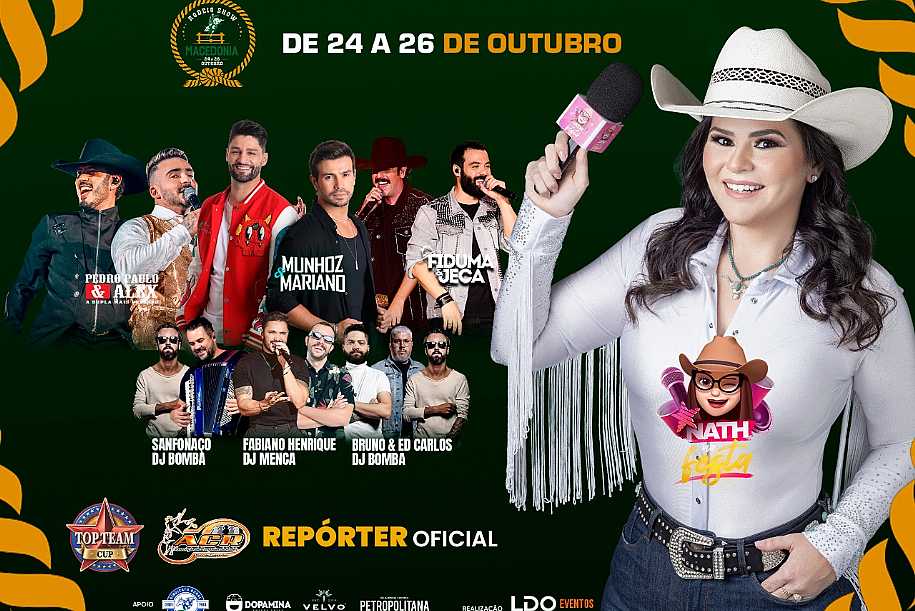 “Nath na Festa” com Natália Quatrina confirma presença na Festa do Peão de Macedônia 2024