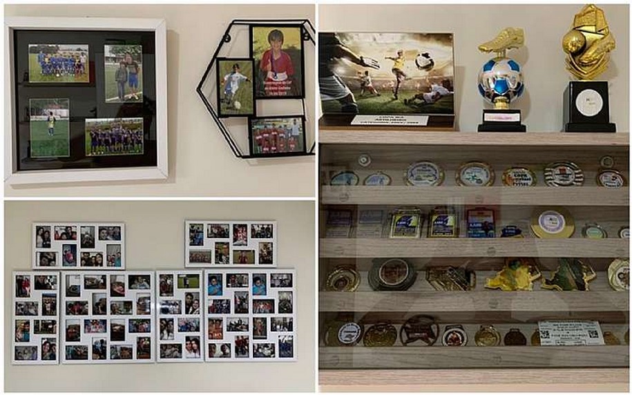 Pai de garoto morto no CT do Flamengo faz acordo com clube, realiza sonho da casa e monta memorial em quarto
