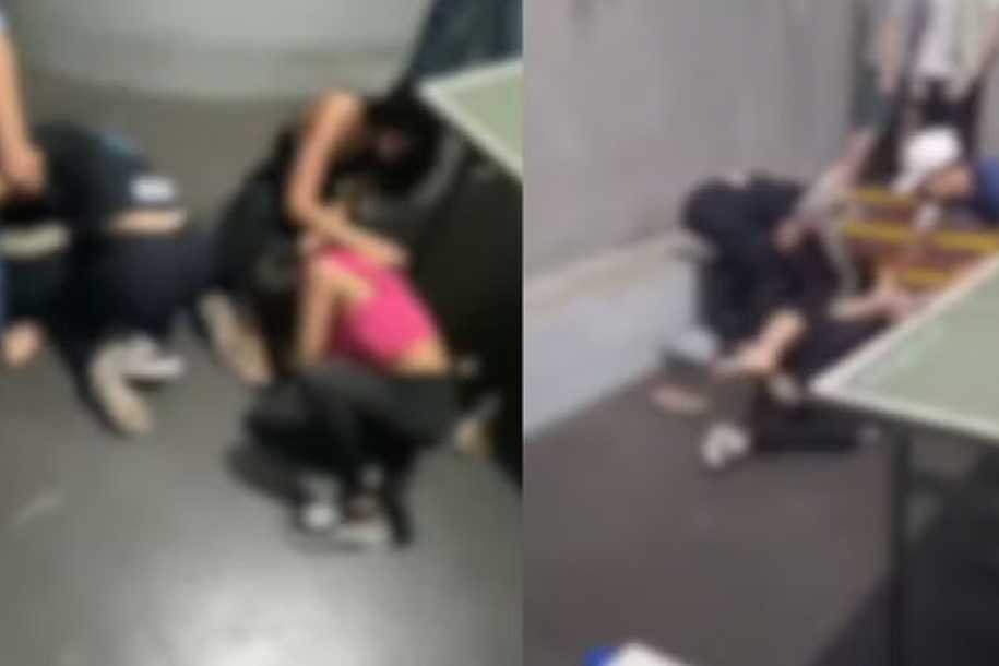 VÍDEO: Briga entre quatro estudantes termina em agressão no interior de SP