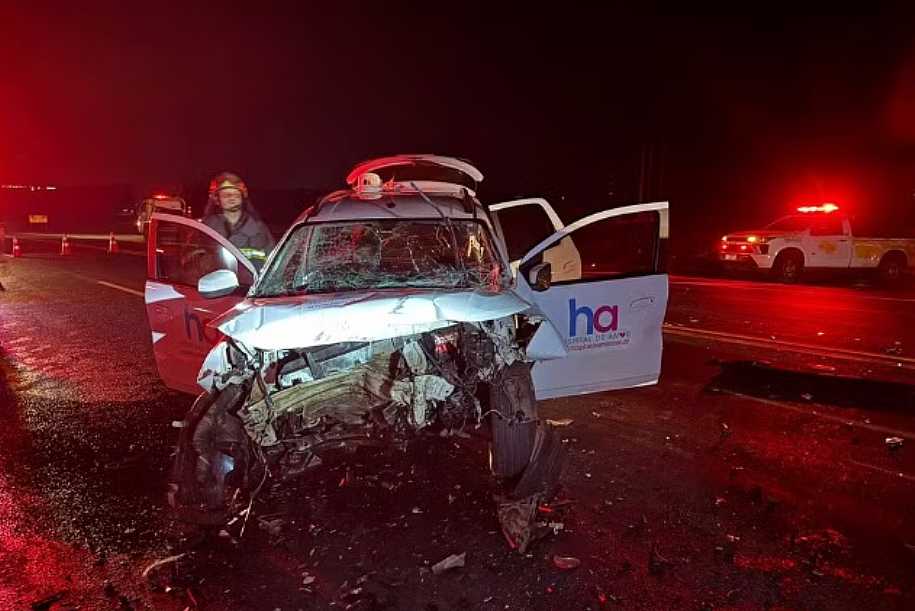 Acidente entre carros deixa 16 feridos em rodovia de Olímpia