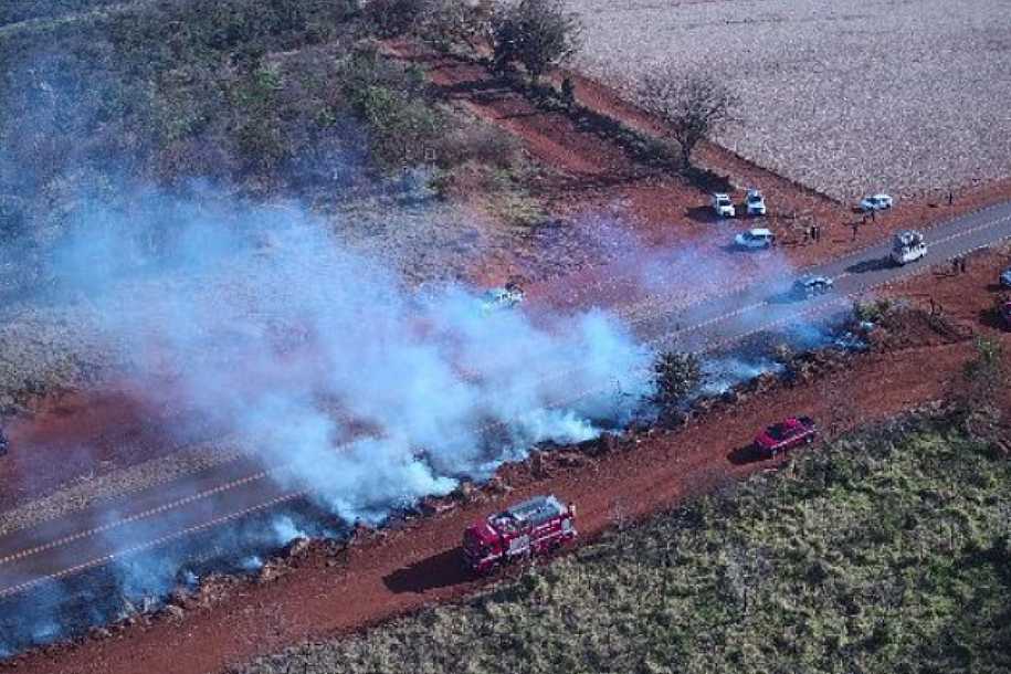 Defesa Civil de SP alerta para risco de incêndios nos próximos dias em quase todo o estado