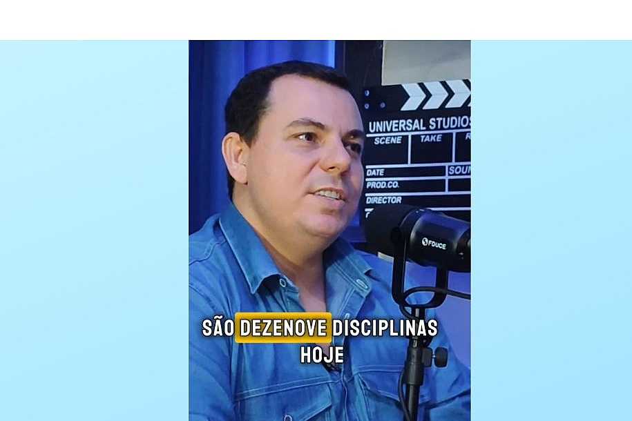 Fundador do Portal eNoroeste e cofundador do sistema eTv.i professor Rodrigo Bordin defende ensino médio com 6 disciplinas: “tem que ser simples”.