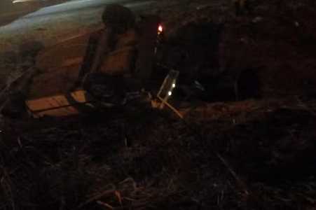 Idosa morre após capotamento de carro em Bady Bassitt