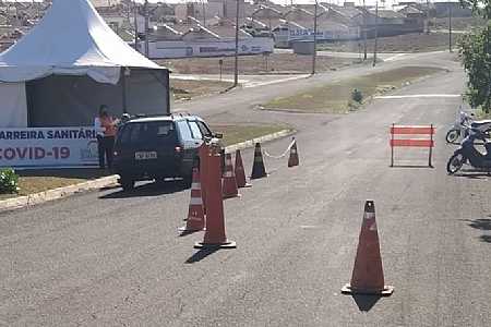 Ilha Solteira instala barreiras sanitárias para evitar aglomerações no feriado prolongado