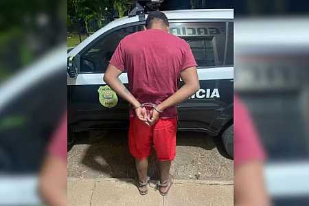 Polícia prende suspeito de descumprir medida protetiva, agredir e atear fogo nas roupas da ex-companheira que está grávida