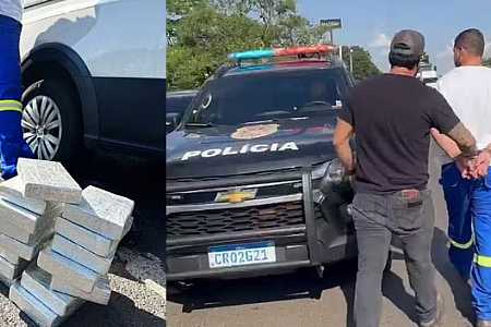 Polícia apreende tijolos de cocaína escondidos em carro na SP-310; motorista foi preso