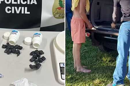Polícia Civil prende homens e mulher suspeitos de tráfico de drogas em Urupês