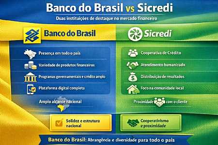 Banco do Brasil x Sicredi: duas instituições sólidas com propostas diferentes para o cliente