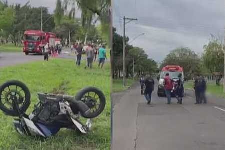 Homem morre atropelado por motocicleta em avenida de Araçatuba