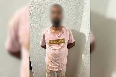 Suspeito é preso por apontar arma e exigir que jovem tirasse roupa no meio da rua em Palestina